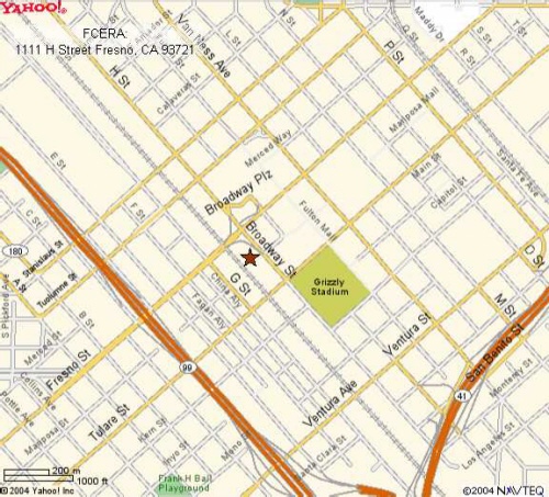 map of FCERA